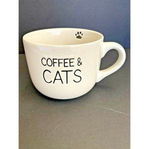 Spectrum Designz Coffee Mug 2018 Coffee & Cats, Cat Lovers large coffee mug
